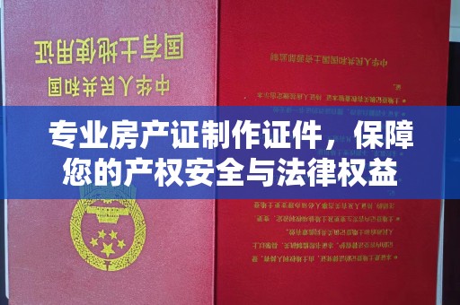 河南专业房产证制作证件，保障您的产权安全与法律权益