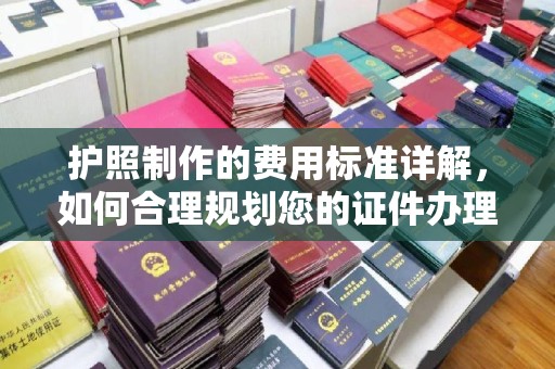 河南护照制作的费用标准详解，如何合理规划您的证件办理预算