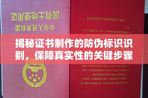 河南揭秘证书制作的防伪标识识别，保障真实性的关键步骤