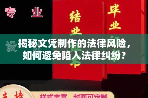 河南揭秘文凭制作的法律风险，如何避免陷入法律纠纷？