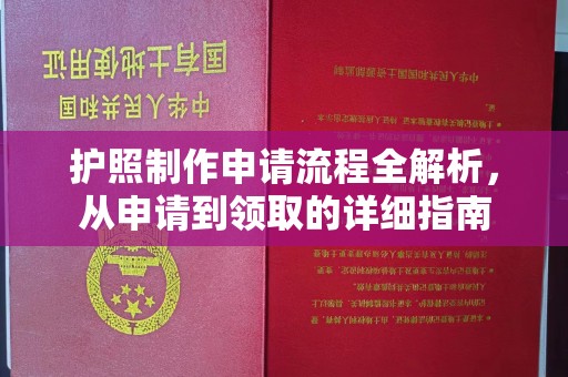 河南护照制作申请流程全解析，从申请到领取的详细指南